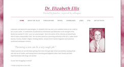 Desktop Screenshot of dr-elizabethellis.net